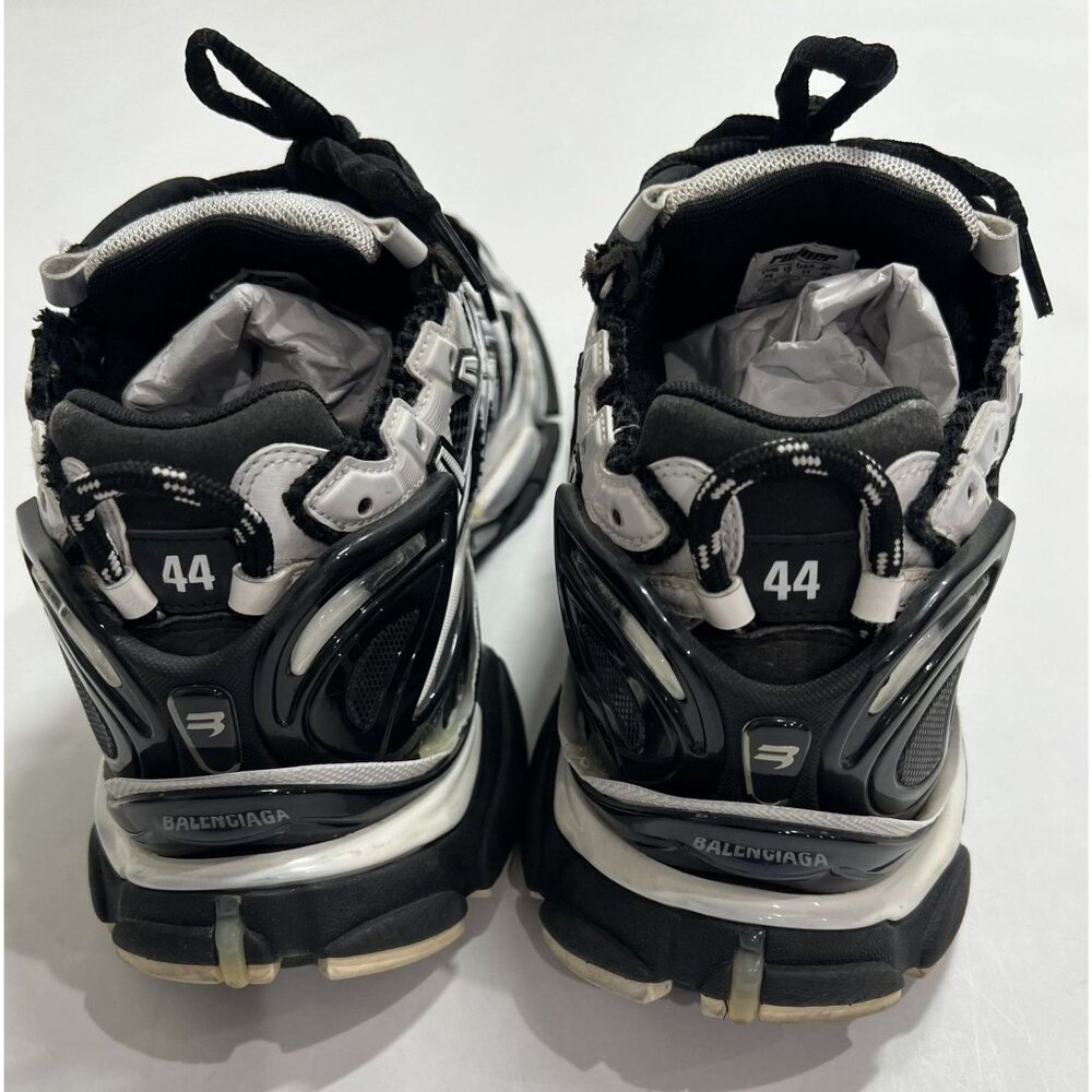 Balenciaga Runner Style 677403 in Bicolor Mesh White-Black - Picture 7 of 12
